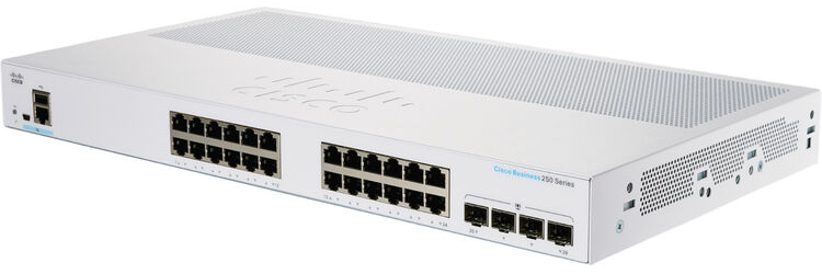 Switch Cisco CBS250-24T-4G chính hãng